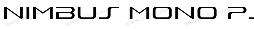 Nimbus Mono PS Bold字体转换